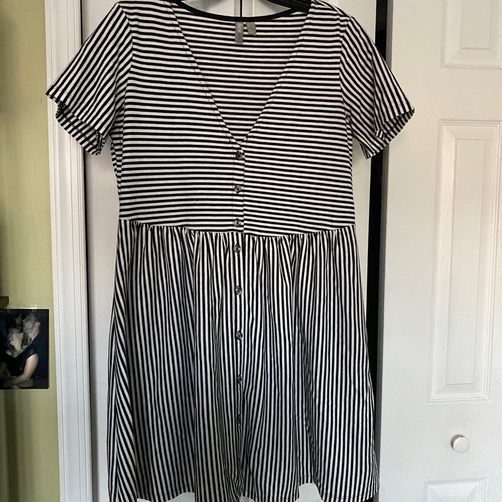 Asos T-shirt stripe dress